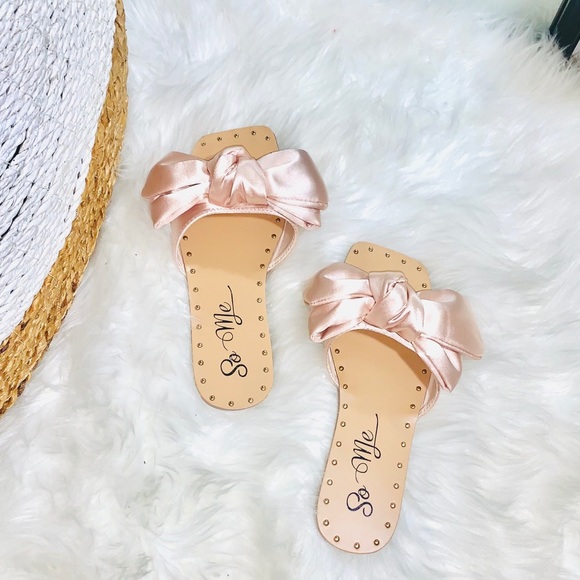 Satin Bow Sandal - Picture 3 of 3